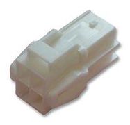 RCPT CONNECTOR HOUSING, POLYAMIDE 6.6