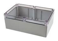 PCB BOX ENCLOSURE, PC, GREY