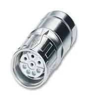 SENSOR CONNECTOR, M23, RCPT, 8POS, CABLE