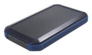 HANDHELD ENCLOSURE, ABS, BLACK/BLUE