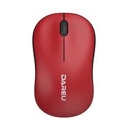 Wireless mouse Dareu LM106 2.4G 1200 DPI (black&red), Dareu