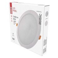 LED recessed luminaire RUBIC, round, white, 24W, neutral white, EMOS