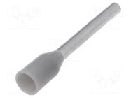 Tip: bootlace ferrule; insulated; copper; 0.75mm2; 12mm; tinned WEIDMÜLLER