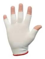 CLEANROOM HALF FINGER GLOVE LINER, NYLON