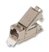 RJ45 KEYSTONE MODULE, JACK, 8P8C, CAT6A