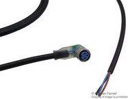 SENSOR CORD, 3P, M8 RCPT-FREE END, 1.5M