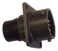 CIRCULAR CONNECTOR, RCPT, 9-35, FLANGE