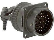 CIRCULAR CONNECTOR, RCPT, 22-21, FLANGE