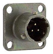 CIRCULAR CONNECTOR, RCPT, 15-5, FLANGE