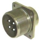 CIRCULAR CONNECTOR, RCPT, 18-3, FLANGE