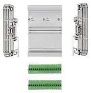 ELECTRONIC HOUSING, DIN RAIL, PVC, GREY