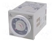 Timer; 0,05÷12min; DPDT; 250VAC/5A; Usup: 24VAC; 24VDC; H3CR-H; IP40 OMRON