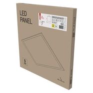 LED panel 60×60, square, built-in, white, 40W neutral white, Emergency, EMOS