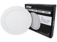 LED panelė universali EasyFix, 230Vac 18W, šiltai balta, apvali, LED line