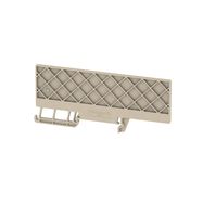 Partition plate (terminal), 104.2 mm x 45.15 mm, dark beige Weidmuller