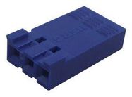 CONNECTOR, RCPT, 3POS, 1ROW, 2.54MM