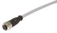 SENSOR CORD, 8P, M12 RCPT-FREE END, 1M
