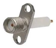RF COAX, SMA, STR FLANGED JACK, PANEL