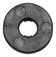 FLAT WASHER, PVC, 4.3MM, 12MM, BLACK