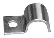 HALF CABLE CLAMP, STEEL, NATURAL, 8MM