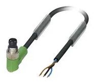 SENSOR CORD, 3P, M8 PLUG-FREE END, 5M