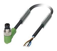 SENSOR CORD, 4P, M8 PLUG-FREE END, 3M