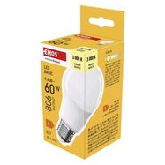 LED Bulb Basic A60 / E27 / 9.4 W (60 W) / 806 lm / Warm white, EMOS