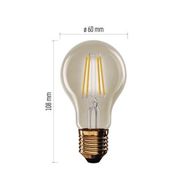 LED Bulb Vintage A60 / E27 / 4.5 W (40 W) / 420 lm / Warm white, EMOS Lighting