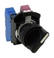 ROTARY SWITCH, 2P, 3 POS, 10A, 110VAC