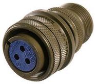 CIRCULAR CONNECTOR PLUG, 16-10, CABLE MT