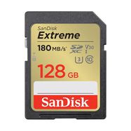 Memory card SANDISK EXTREME SDXC 128 GB 180/90 MB/s UHS-I U3 (SDSDXVA-128G-GNCIN), SanDisk