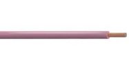 TRI RATED WIRE, 0.75MM2, PINK, 1M