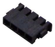 CONNECTOR HOUSING, RCPT, 4POS, 1.2MM