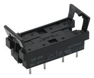 RELAY SOCKET, 8POS, 10A, THROUGH HOLE