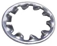 LOCK WASHER, STEEL, 4.3MM, 8MM, PK100