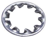 LOCK WASHER, STEEL, 3.7MM, 7MM, PK100