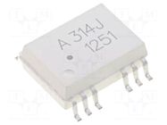 Optocoupler; SMD; Ch: 2; OUT: IGBT driver; 5kV; SO16; 25kV/μs BROADCOM (AVAGO)