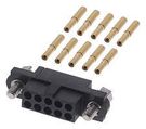 CONNECTOR, RECEPTACLE, 10POS, 2ROW, 2MM