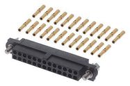 CONNECTOR, RECEPTACLE, 26POS, 2ROW, 2MM