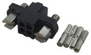 CONNECTOR, RECEPTACLE, 4POS, 2ROW, 2MM