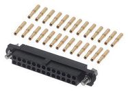 CONNECTOR, RECEPTACLE, 26POS, 2ROW, 2MM