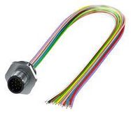 SENSOR CORD, 12P, PLUG-FREE END, 0.5M