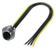 SENSOR CORD, 3P+PE, SKT-FREE END, 0.5M