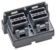 CONNECTOR, RCPT, 72POS, PRESS FIT