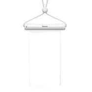 Baseus Cylinder Slide-cover waterproof smartphone bag (white), Baseus