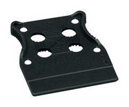 STRAIN RELIEF PLATE, 25MM, BLACK