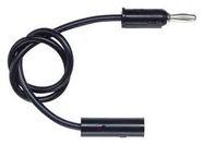 TEST LEAD, BLACK, 610MM, 5KV, 15A