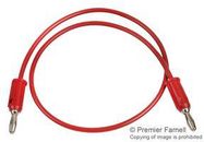 TEST LEAD, RED, 457MM, 60VDC, 15A