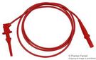 TEST LEAD, RED, 1.22M, 300VRMS, 5A