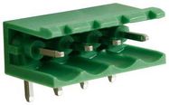 TERMINAL BLOCK, HEADER, 4POS, R/A, TH